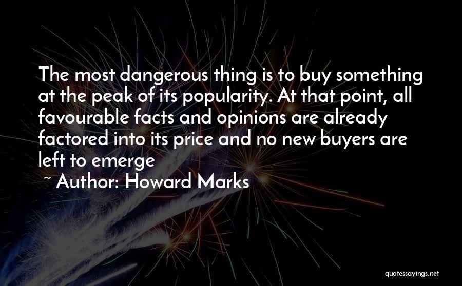 Buyers Quotes By Howard Marks