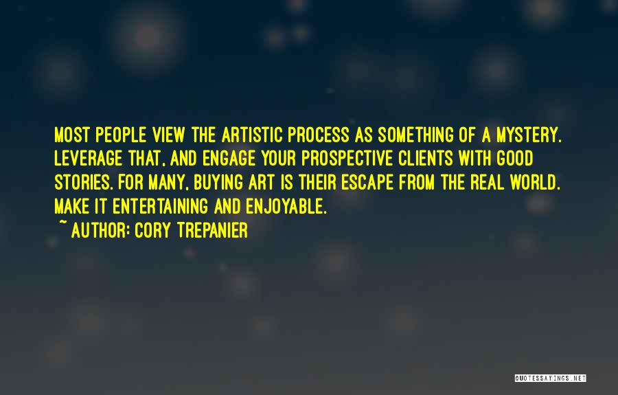 Buying Art Quotes By Cory Trepanier