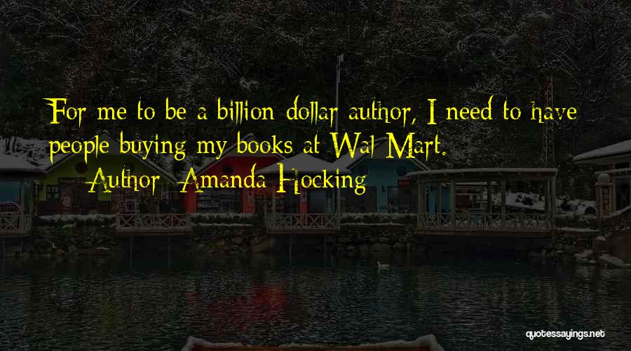 Buying Books Quotes By Amanda Hocking