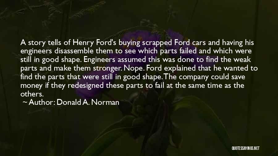 Buying Cars Quotes By Donald A. Norman