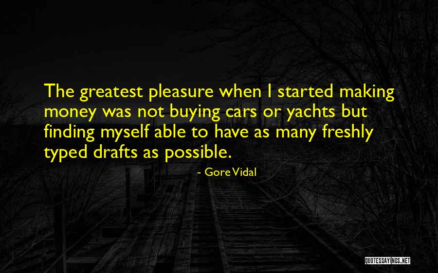 Buying Cars Quotes By Gore Vidal