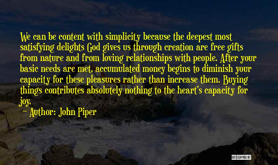 Buying Gifts Quotes By John Piper