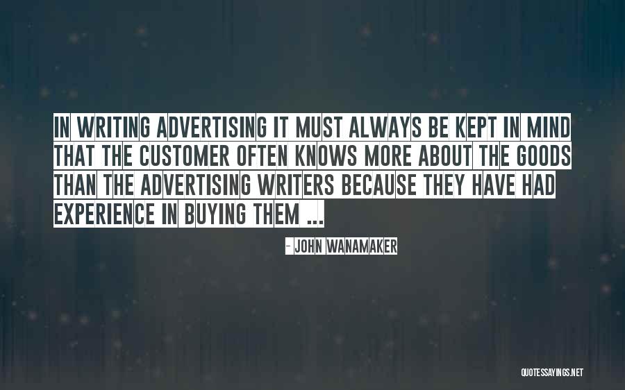 Buying In Quotes By John Wanamaker Buying In Quotes By John Wanamaker