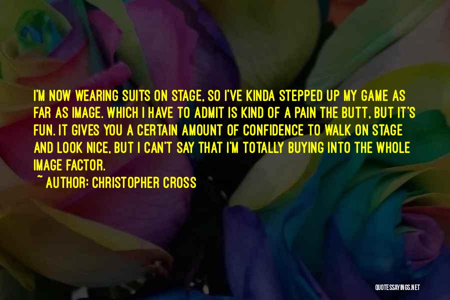 Buying Nice Things Quotes By Christopher Cross