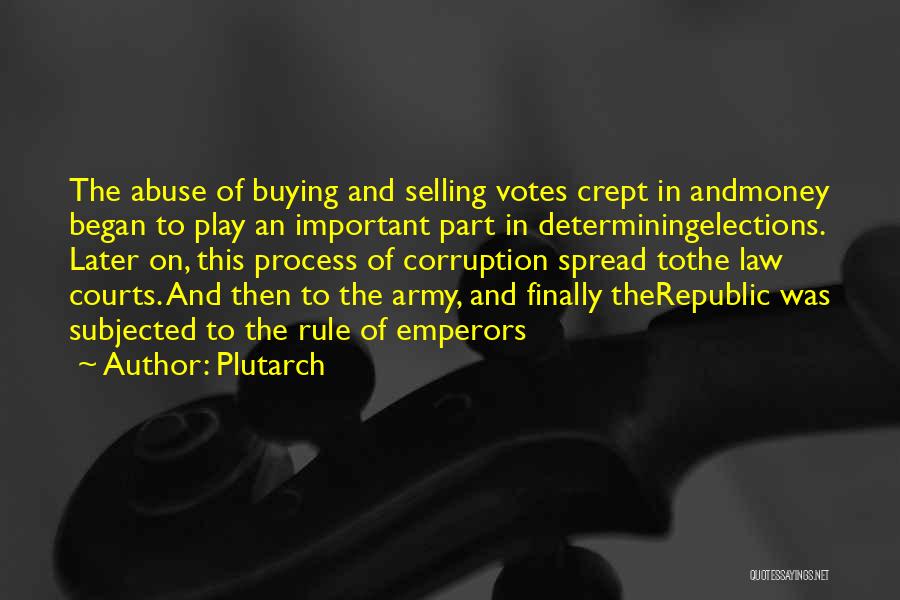 Buying Quotes By Plutarch