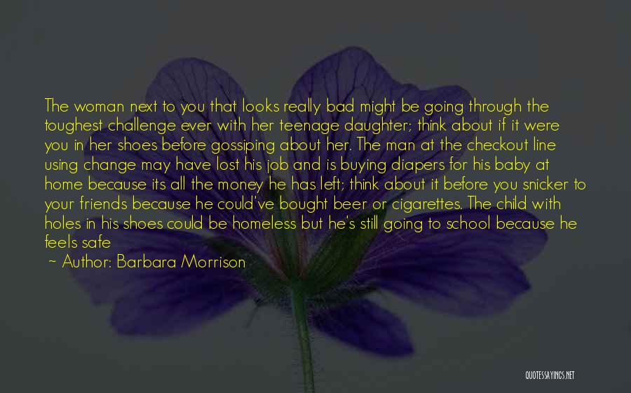 Buying Shoes Quotes By Barbara Morrison