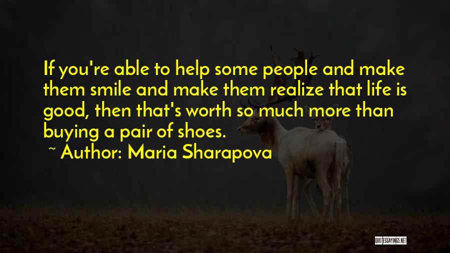 Buying Shoes Quotes By Maria Sharapova