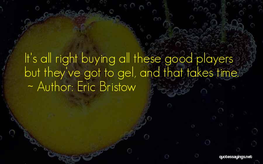 Buying Time Quotes By Eric Bristow