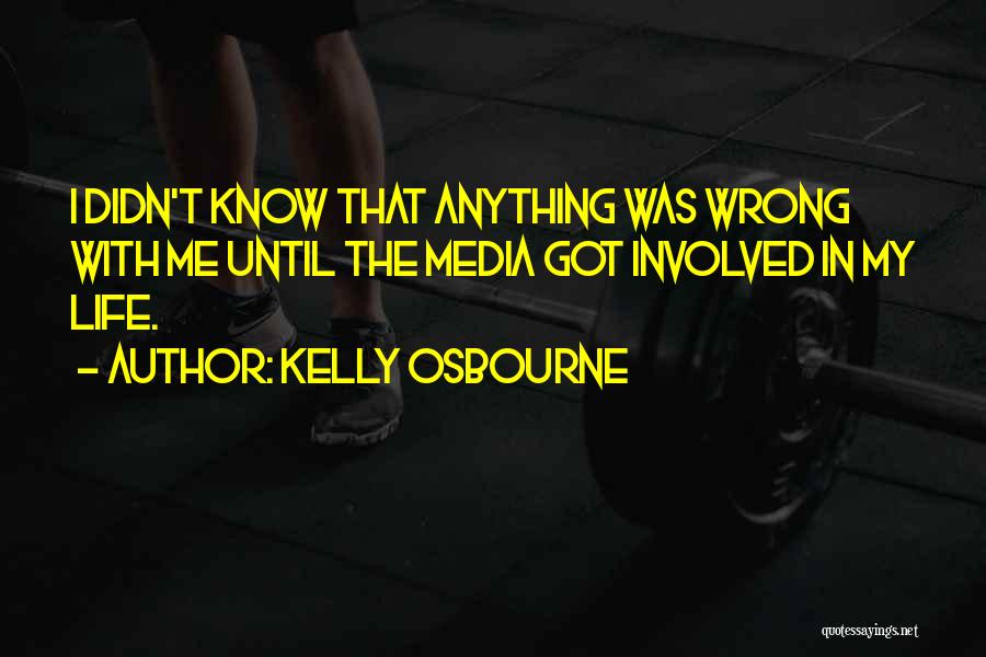 Buysse Food Quotes By Kelly Osbourne