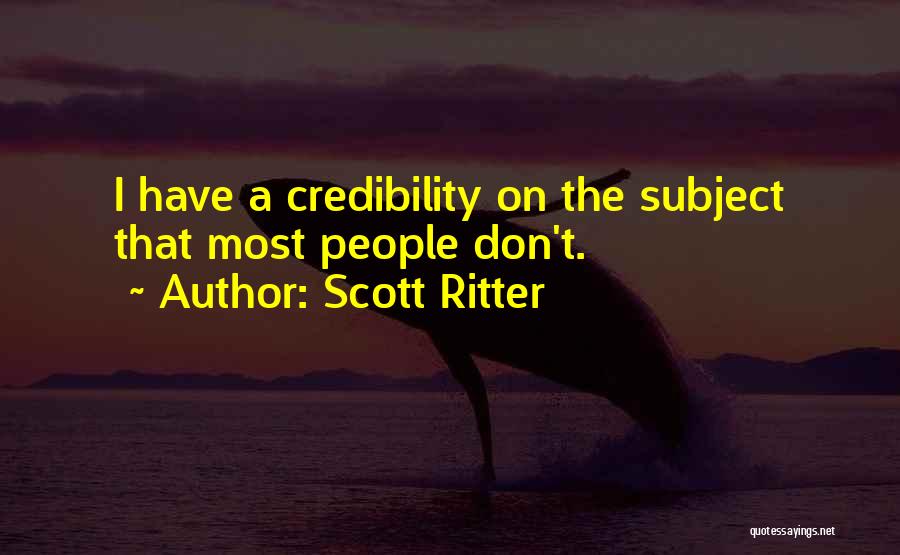 Buzzoole Quotes By Scott Ritter