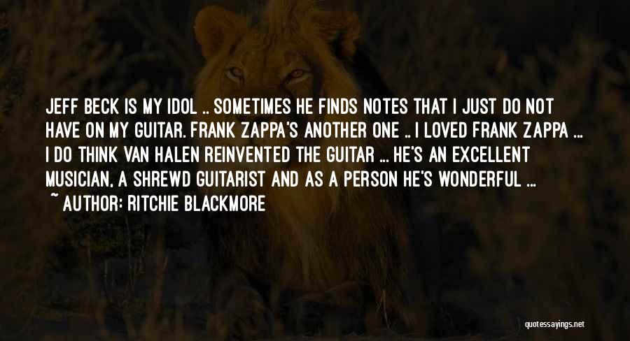 Bvalon Quotes By Ritchie Blackmore