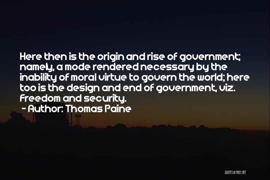 By Design Quotes By Thomas Paine