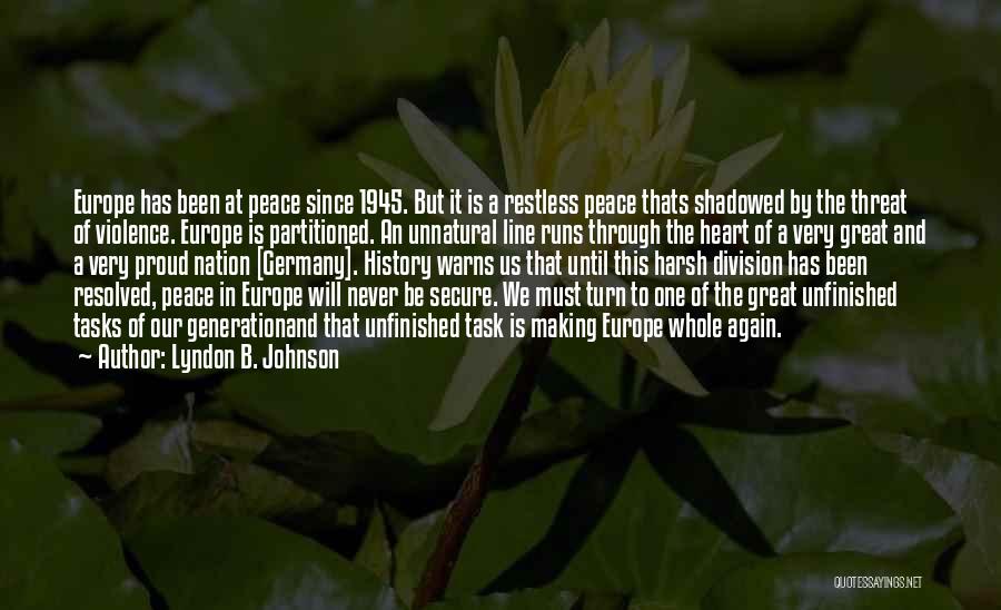 By Heart Quotes By Lyndon B. Johnson