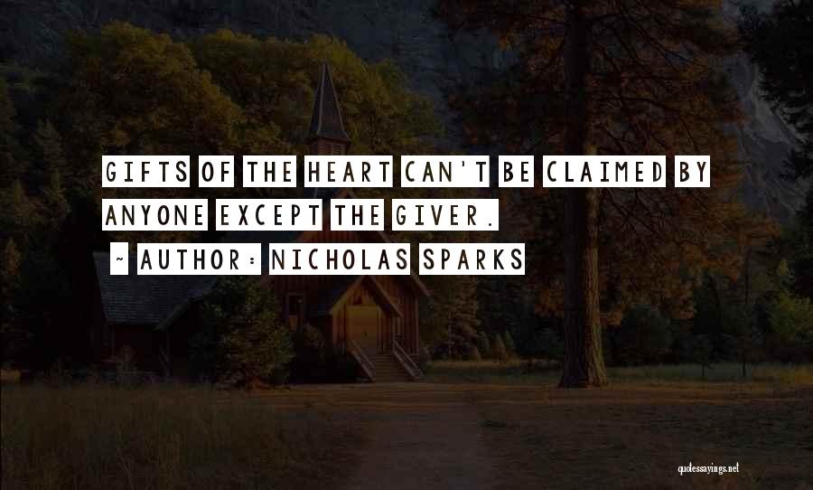 By Heart Quotes By Nicholas Sparks