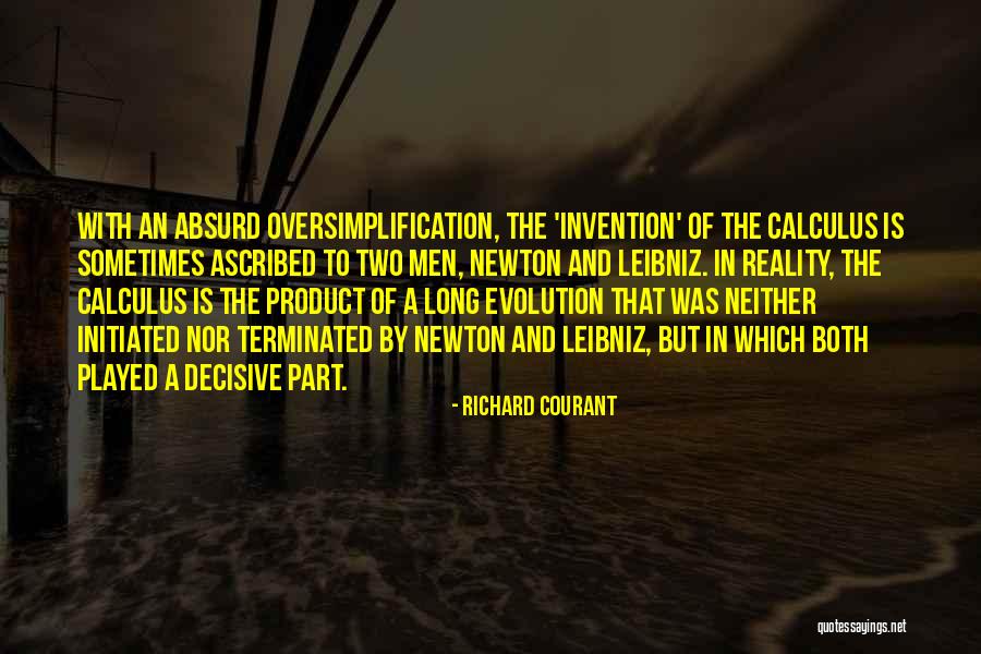 By Product Quotes By Richard Courant