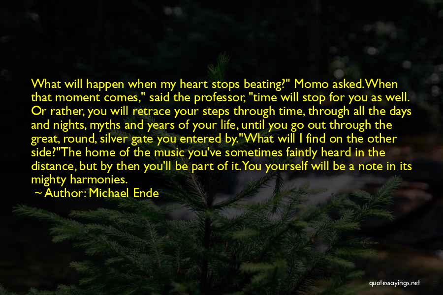 By Your Side Quotes By Michael Ende