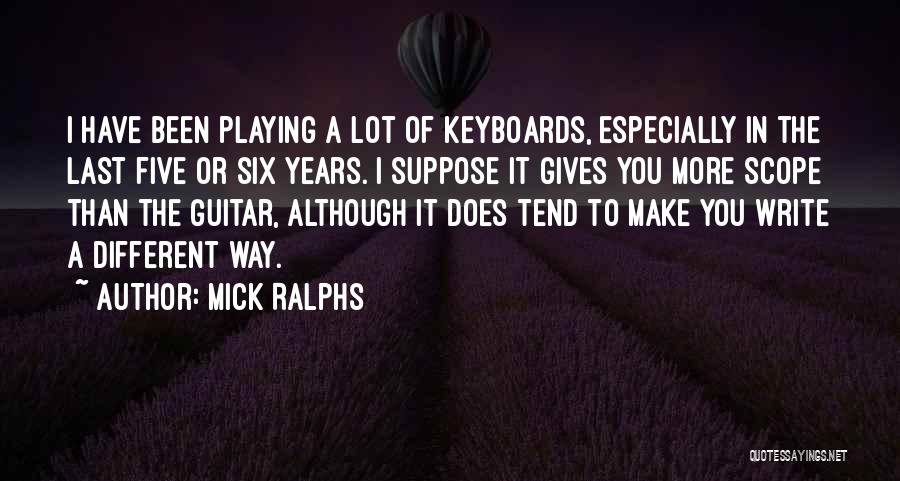 Byakuya Japanese Quotes By Mick Ralphs