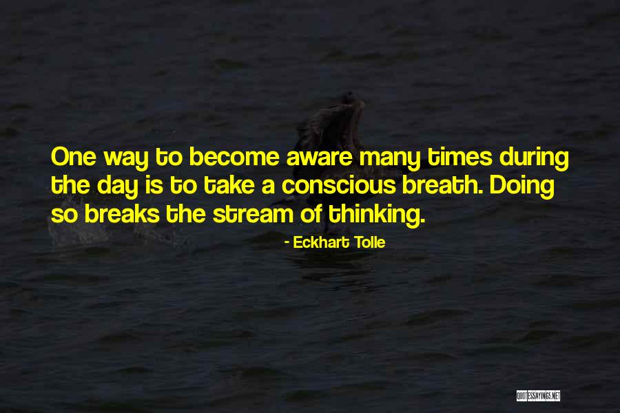 Byarm Quotes By Eckhart Tolle