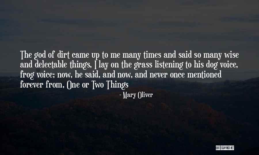 Byarm Quotes By Mary Oliver