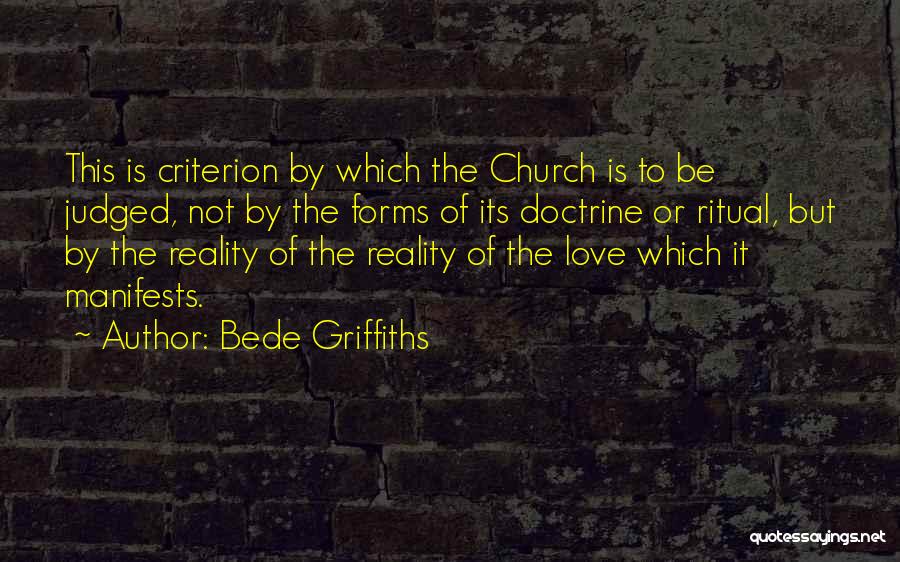 Bypassed Words Quotes By Bede Griffiths