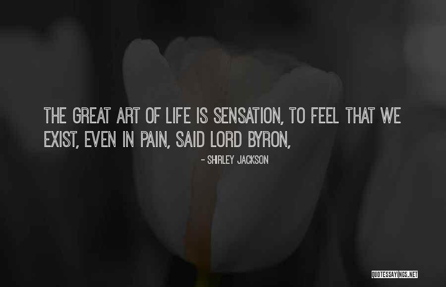 Byron Art Quotes By Shirley Jackson Byron Art Quotes By Shirley Jackson