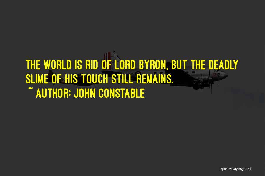 Byron Quotes By John Constable