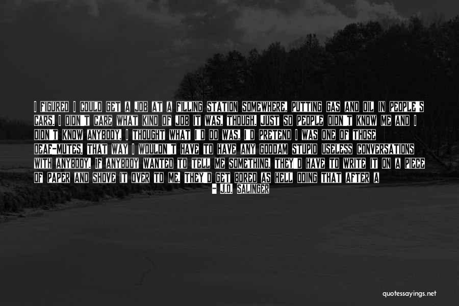 Bystander Intervention Quotes By J.D. Salinger Bystander Intervention Quotes By J.D. Salinger