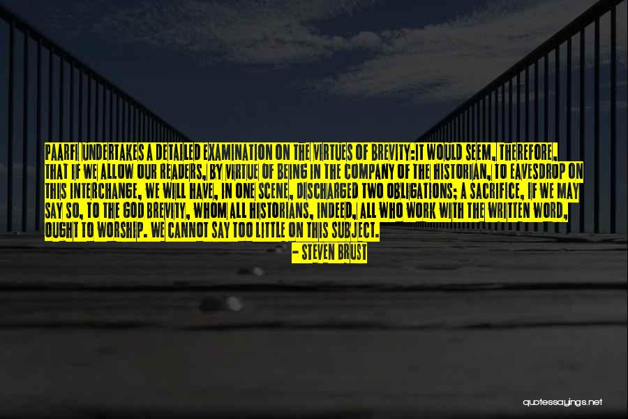 Bystander Intervention Quotes By Steven Brust Bystander Intervention Quotes By Steven Brust