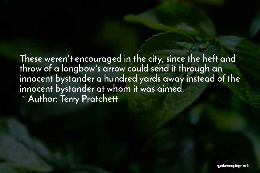 Bystander Quotes By Terry Pratchett