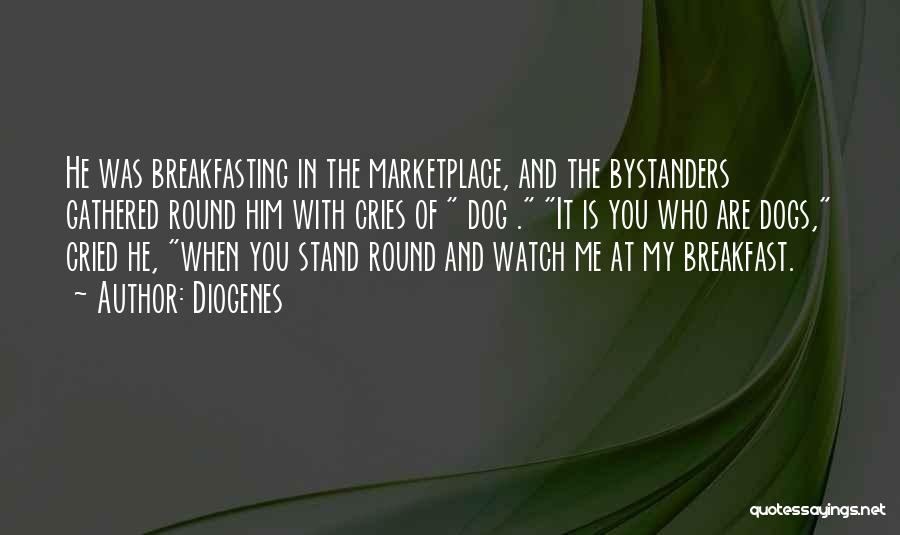 Bystanders Quotes By Diogenes