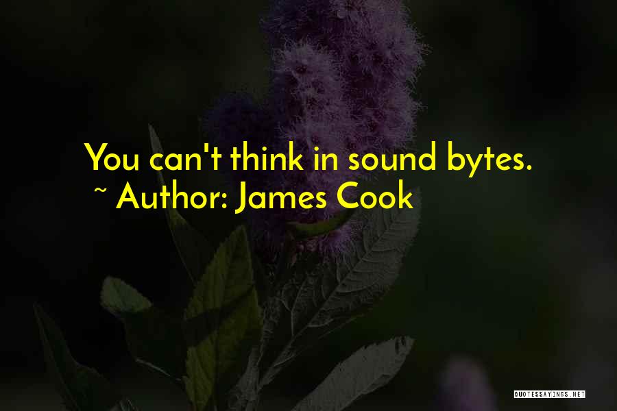 Bytes Quotes By James Cook