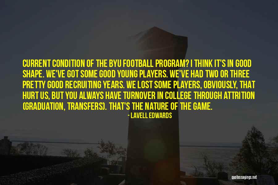 Byu Football Quotes By LaVell Edwards Byu Football Quotes By LaVell Edwards