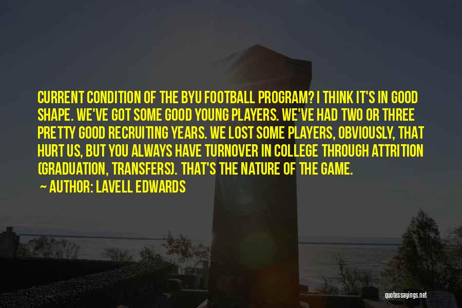 Byu Quotes By LaVell Edwards