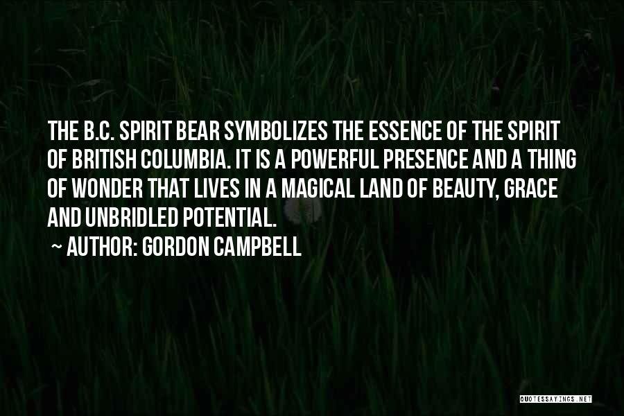 C.a Campbell Quotes By Gordon Campbell