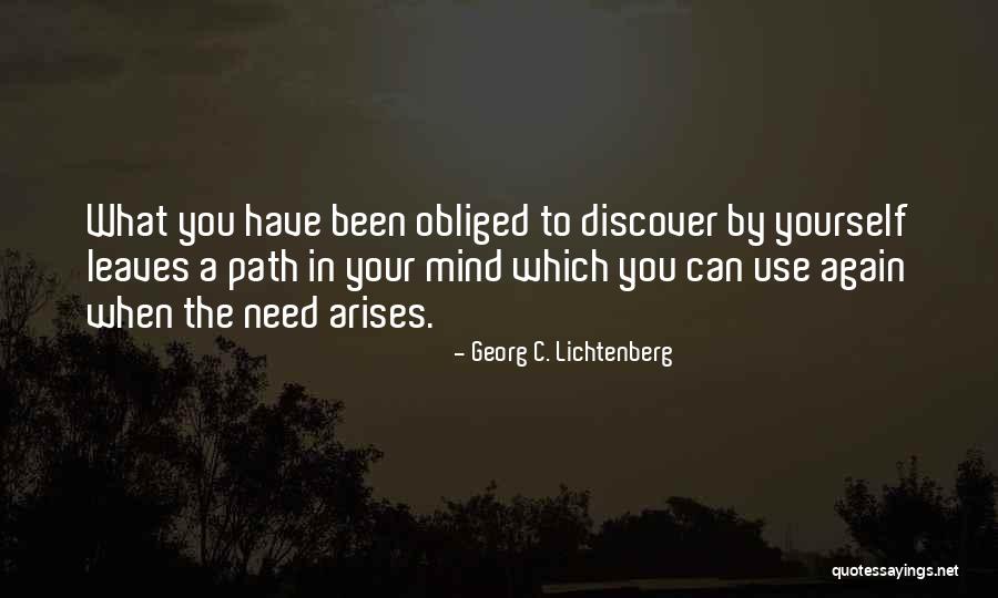 C.a Quotes By Georg C. Lichtenberg