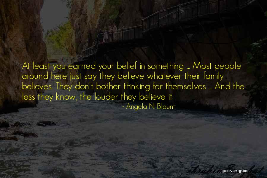 C Blount Quotes By Angela N. Blount