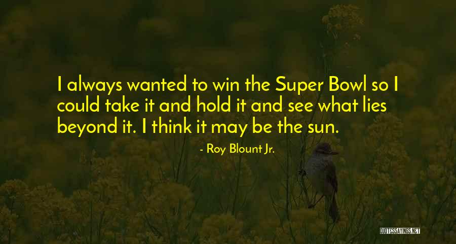 C Blount Quotes By Roy Blount Jr.