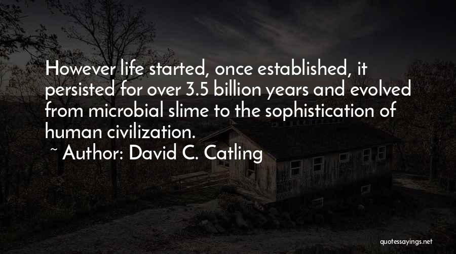 C&c 3 Quotes By David C. Catling