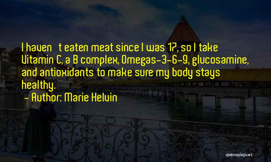 C&c 3 Quotes By Marie Helvin