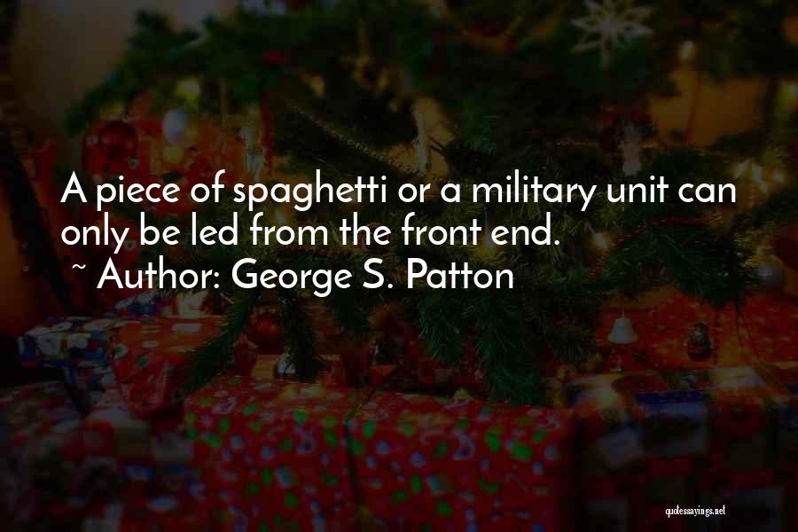 C C 3 Unit Quotes By George S. Patton