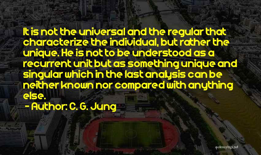 C&c Unit Quotes By C. G. Jung