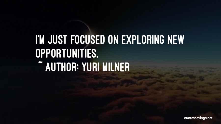 C&c Yuri Quotes By Yuri Milner