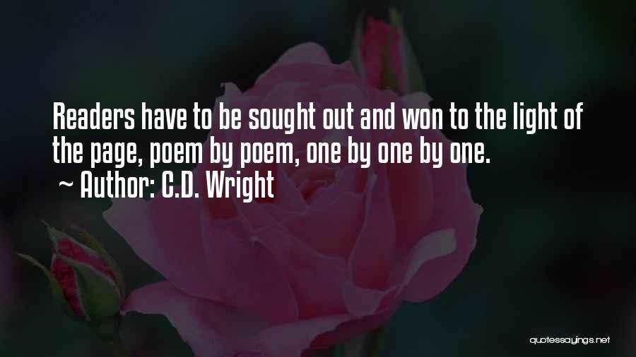 C.D. Wright Quotes 2207347