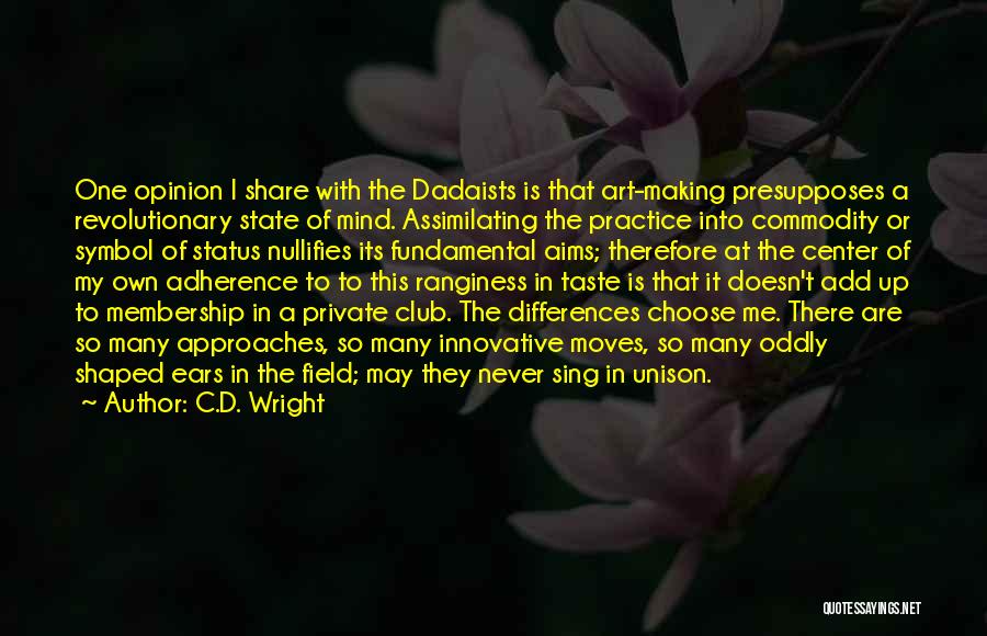 C.D. Wright Quotes 783214