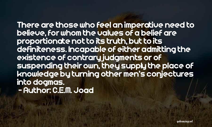 C.E.M. Joad Quotes 1435830