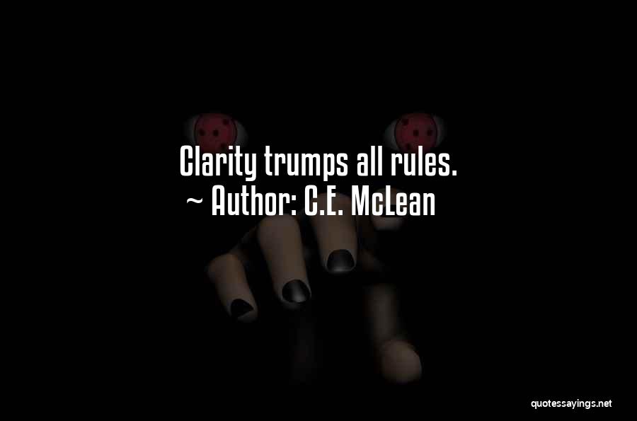 C.E. McLean Quotes 161568
