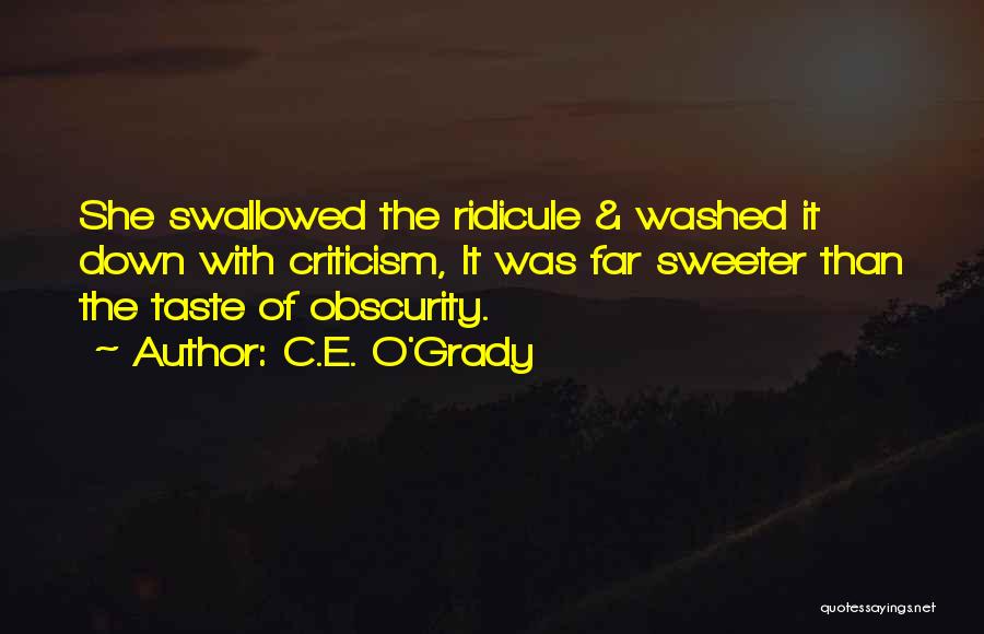 C.e.o Quotes By C.E. O'Grady