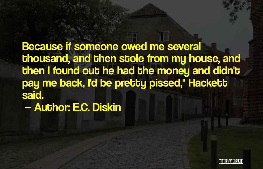 C.e.o Quotes By E.C. Diskin