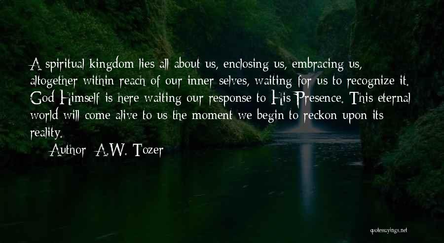 C# Enclosing Quotes By A.W. Tozer