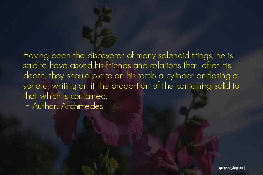 C# Enclosing Quotes By Archimedes